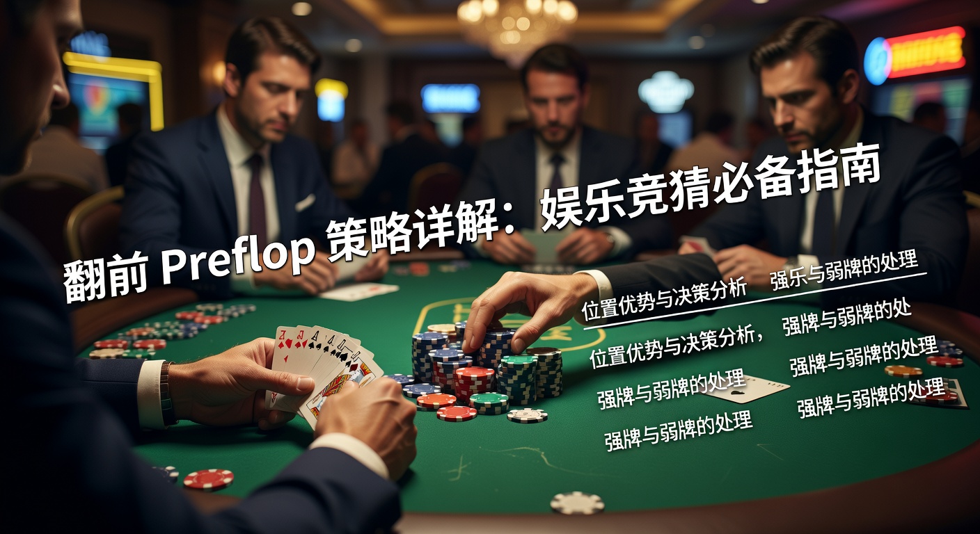 翻前 Preflop 指南：娱乐策略提升分析水平