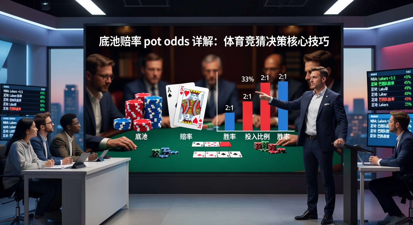 底池赔率 pot odds 详解：竞猜胜率计算指南