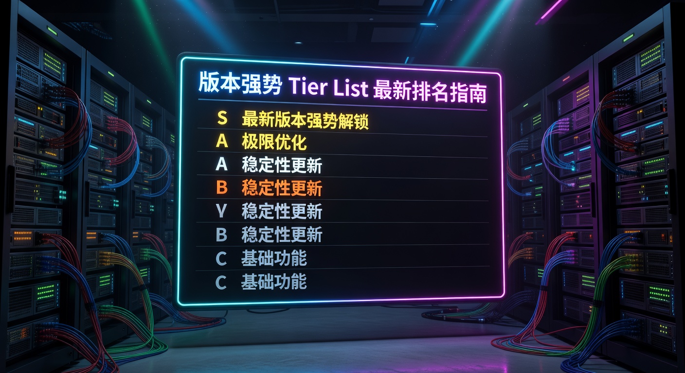 版本强势 Tier List 最新S/A级球员排名