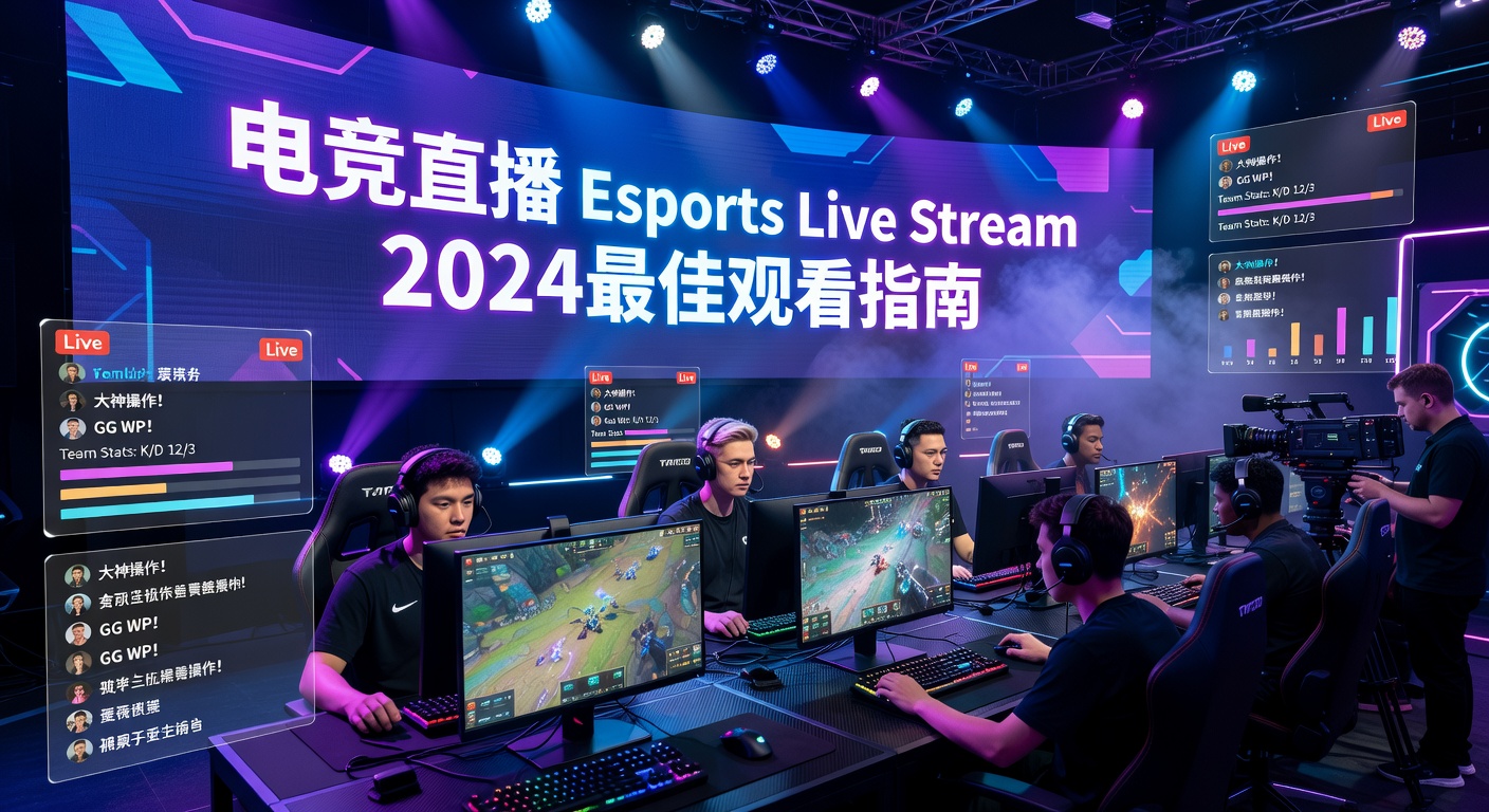 电竞直播 Esports Live Stream 2024最佳平台指南