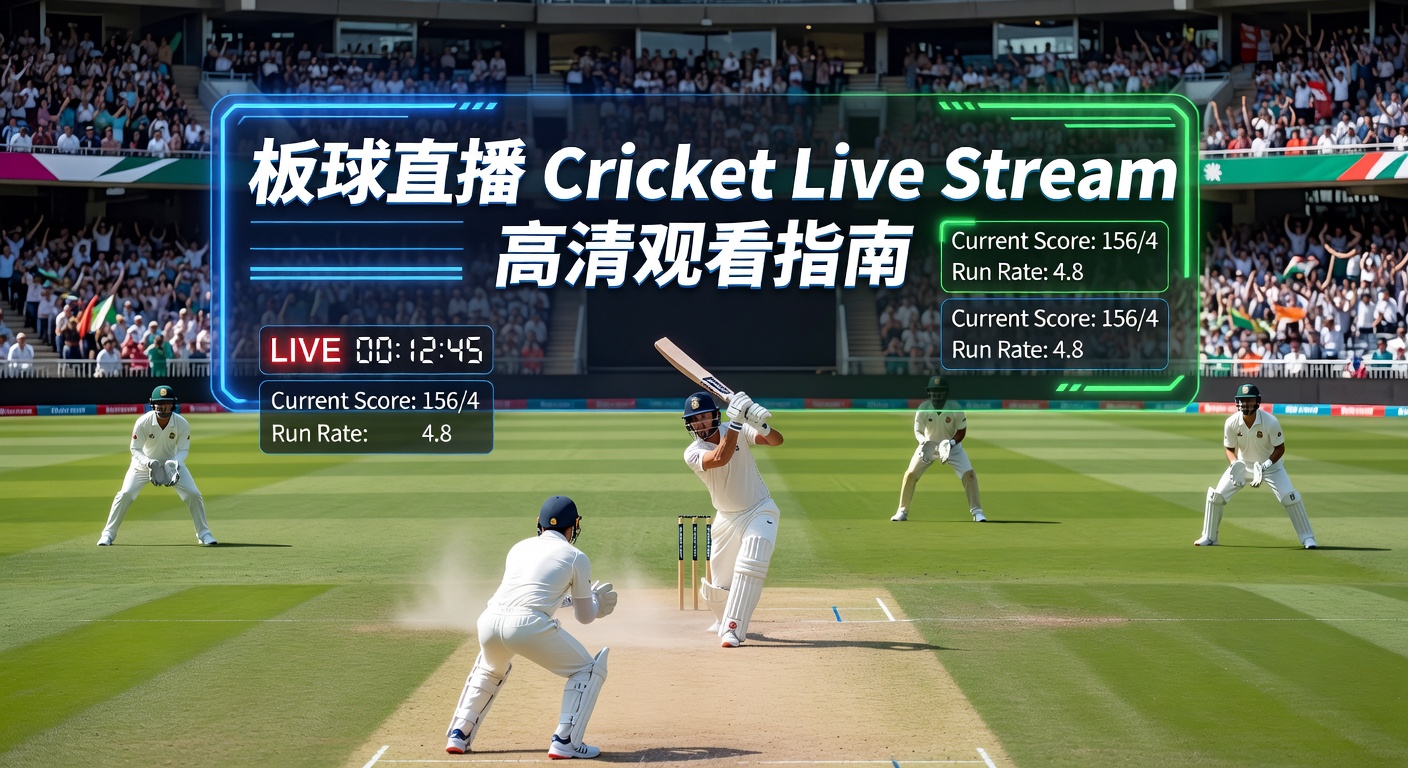 板球直播 Cricket Live Stream 最新高清免费指南