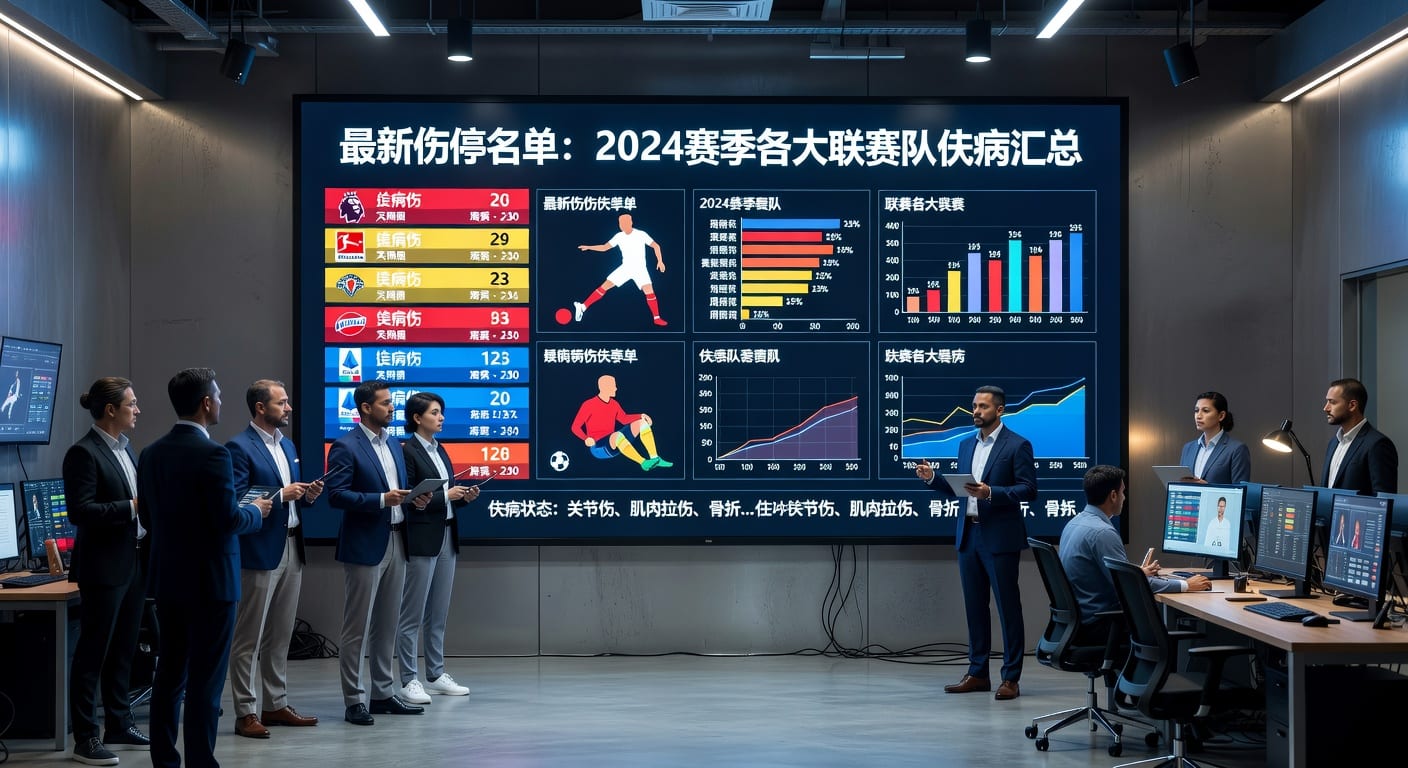 伤停名单 Injury Report 最新更新：英超欧冠球员动态