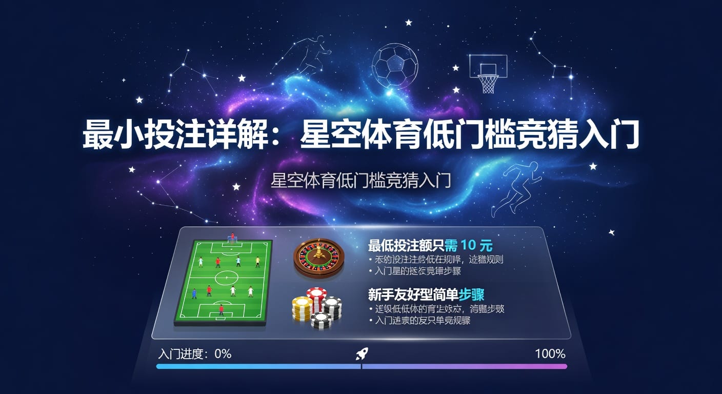 最小投注额详解：星空体育竞猜新手指南