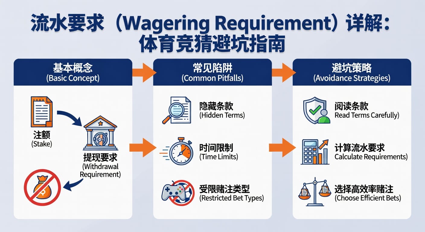 流水要求 Wagering Requirement 详解指南