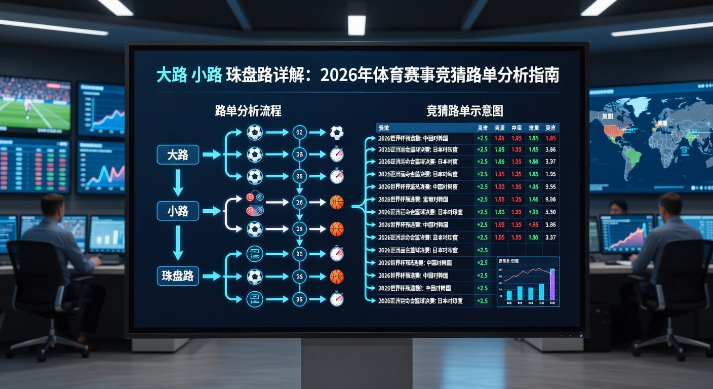 大路竞猜攻略：足球赛事分析技巧